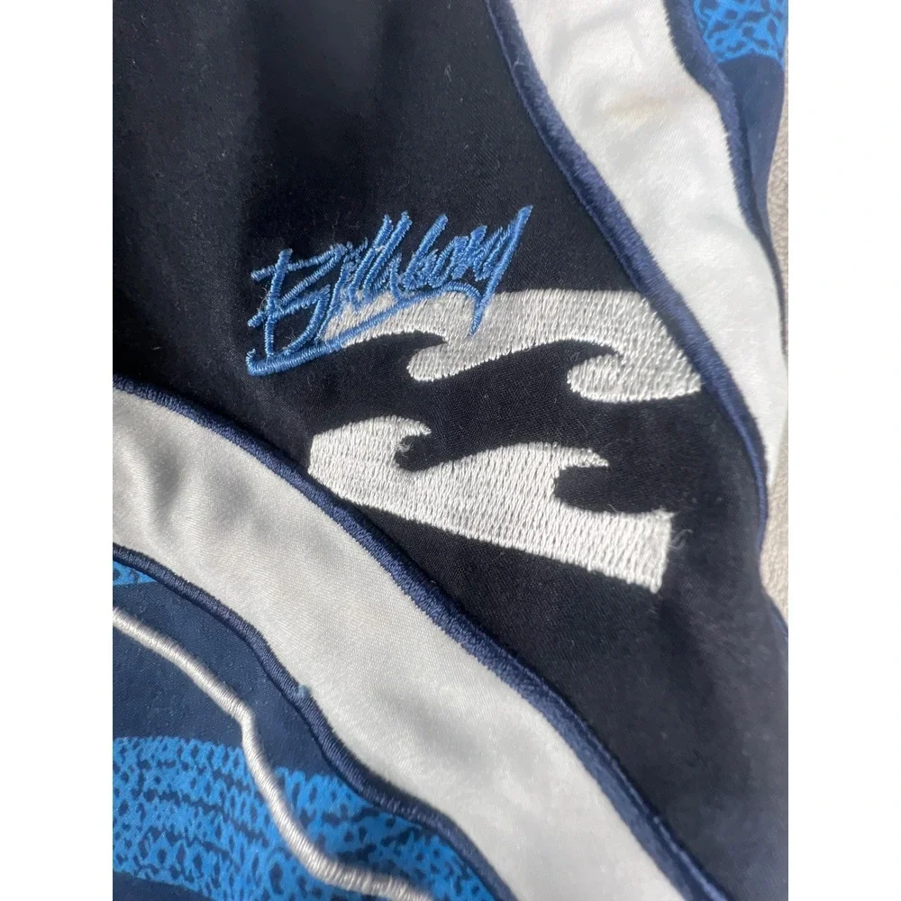 Vintage billabong Mens Blue Striped Board Shorts Size 34 Swim Trunks M122QOCC